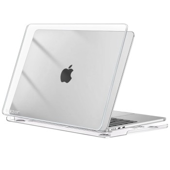 Tukzer Laptop Hard Shell Case Cover Compatible for New Apple MacBook Air 13.6 inch M4 A3240 M3 A3113 M2 A2681 with Touch ID,2025 2024 2022 Release, M4 M3 M2 Air