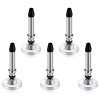 Tukzer Universal Replacement Disc Tips for Capacitive Stylus Pen| High Precision Round Shape 7mm Transparent Replaceable Tip for Mobile, Tablet (Pack 5)