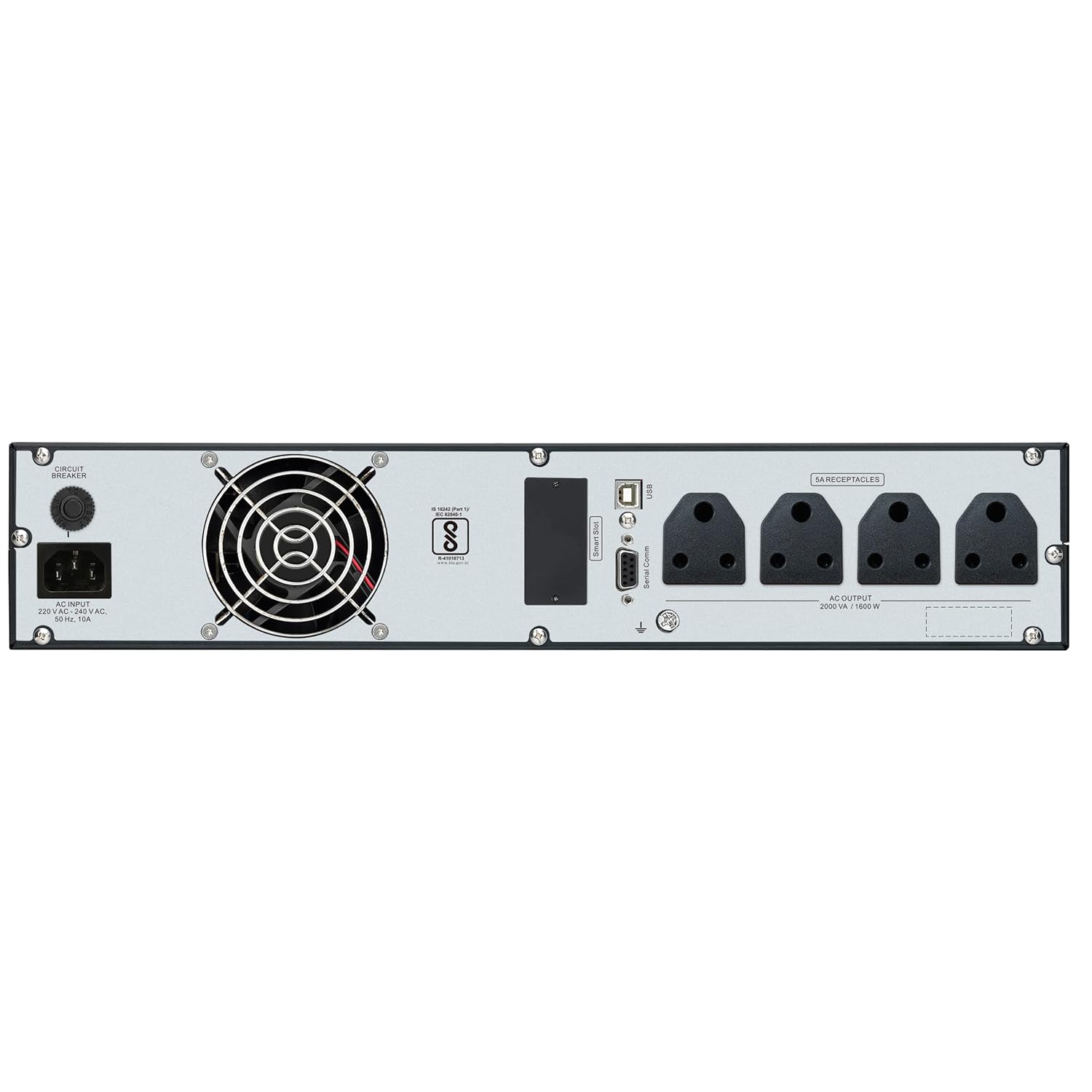 APC SRV2KL-IN SRV2KL-IN 230 V Online/double-conversion Rack-mount Model ...