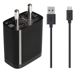 Ultra Mobile Charger For Xiaomi Mi Max 3 Original Mobile 3.0 Charger With 1.2 Meter USB Charging Data Cable ( 2.4Amp , Black )