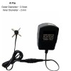 Upix 4.5V 500mA Power Adapter (with 4 Pin), Power Supply AC Input 200-240 V for FM Radio, Toys, Trimmer, Torch, FM Radio, Cassette Player, Other Electronic & IT Gadgets