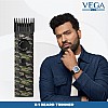 VEGA Men X1 Beard Trimmer For Men With Quick Charge, 90 Mins Run-time, Waterproof, For Cord & Cordless Use And 40 Length Settings, (VHTH-16)