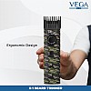 VEGA Men X1 Beard Trimmer For Men With Quick Charge, 90 Mins Run-time, Waterproof, For Cord & Cordless Use And 40 Length Settings, (VHTH-16)