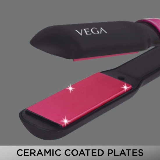VEGA Miss Perfect Styling Set - Hair Dryer And Straightener Combo (VHSS-01), Black