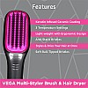 VEGA VHSD-01 2 In 1 Multi Hair Styler Brush & Dryer, 1200 Watts, Keratin Infused Coating & Anti-Static Bristles