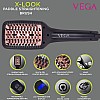 VEGA X-Look Hair Straightening Brush With Ionic & Anti-Sclad Technology & Adjustable Temperature (VHSB-02)