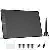 VEIKK VK1060PRO Drawing Tablet,10x6 inch/25.4 x15.24 cm Drawing Graphics Tablet, 2 Quick Dials,6 Express Keys, Battery-Free Stylus with Tilt Function, for Win Mac Linux Android OS (8192 Levels)