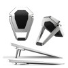 VEROX Mini Laptop Stand for Table, Desk | Portable Aluminium Metal Holder Stand Mini Clip Kickstand with Non-Slip Base Compatible with MacBook Gaming Laptop Pack of 2