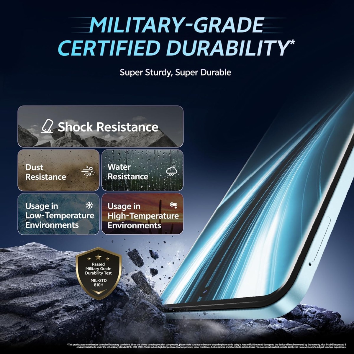 VIVO T4x (Pronto Purple, 6GB + 128GB)