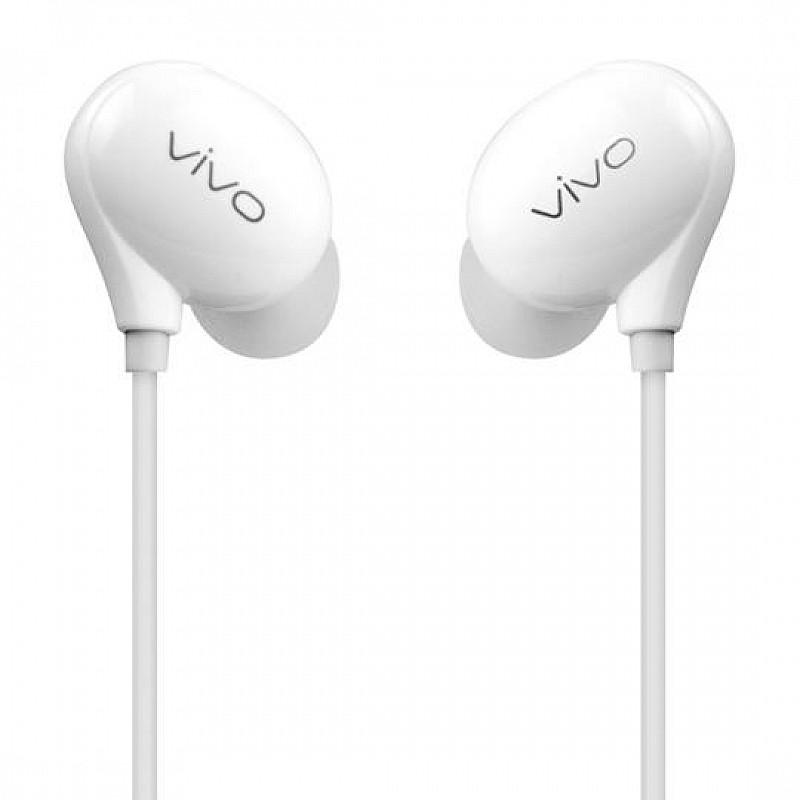 vivo high bass XE710 Earphone Wired Headset White