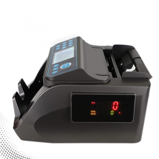 VMS Essentials Money Counting Machine with UV,MG Counterfeit Bill Detection plus external display