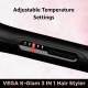 Vega K Glam Advanced 3 In 1 Hair Styler with Adjustable Temperature & Heat Protection Covers- Hair Straightener, Curler & Crimper, VHSCC-04
