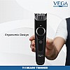 Vega Men T1 Beard Trimmer For Men With 40 Mins Run Time, Usb Charging & 23 Length Settings, (Vhth-18,Black).