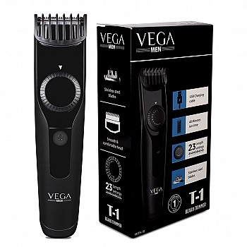 Vega Men T1 Beard Trimmer For Men Vhth-18 Black