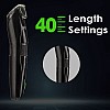 Vega P2 Beard Trimmer for Men with 160 Mins Runtime, Titanium Blades & 40 Length Settings, (VHTH-26)