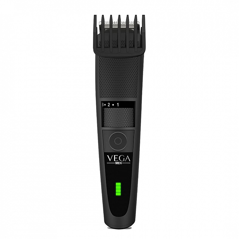 Vega P2 Beard Trimmer for Men with 160 Mins Runtime, Titanium Blades & 40 Length Settings, (VHTH-26)