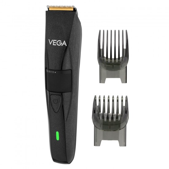 Vega P2 Beard Trimmer for Men with 160 Mins Runtime, Titanium Blades & 40 Length Settings, (VHTH-26)