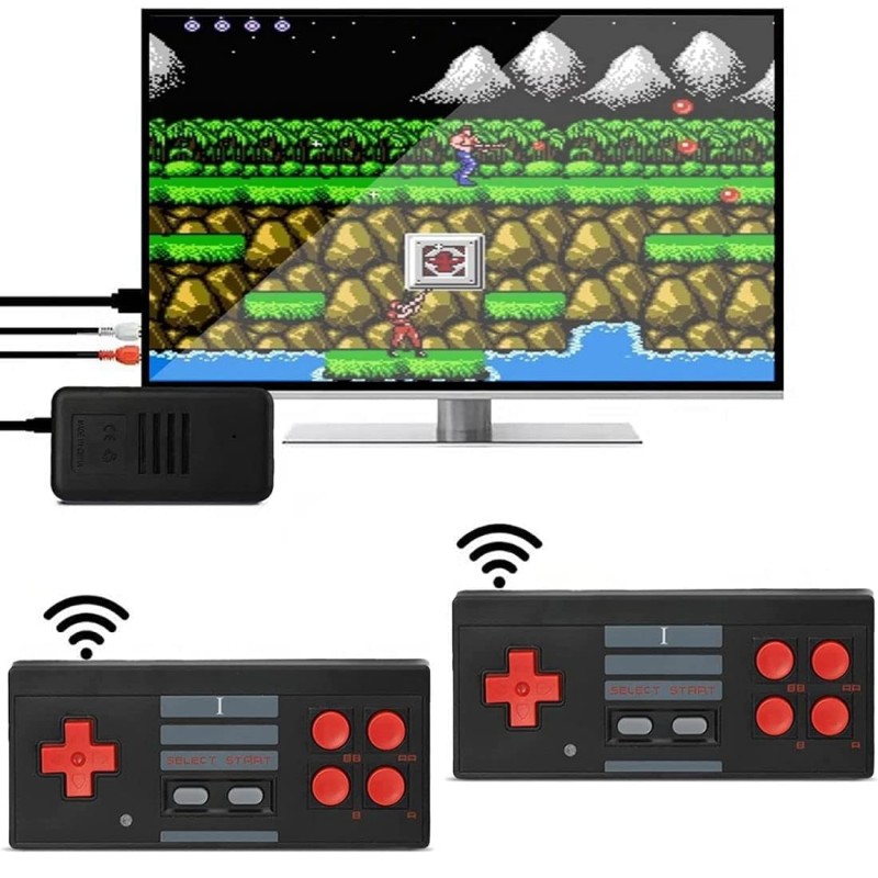 Viart Creation™ Extreme Mini Plug and Play Wireless Game Box HD 1080p TV Retro Video Game for Kids 620 Extreme Mini Game Box (8 Bit Retro Games) for up to 2 Players Black (Kids Edition Extreme) Viart Creation™ Extreme Mini Plug and Play Wireless Game Box HD 1080p TV Retro Video Game for Kids 620 Extreme Mini Game Box (8 Bit Retro Games) for up to 2 Players Black (Kids Edition Extreme)