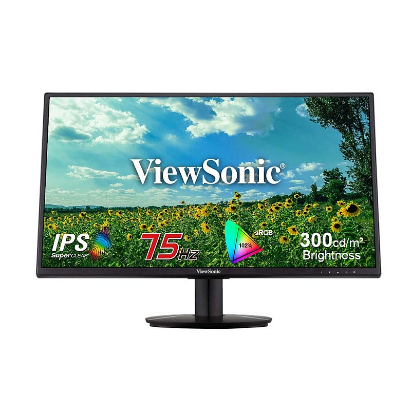 ViewSonic Mainstream Monitor VA2718-SH 68.6 cm (27") Full HD (1080), 300 Nits, SuperClear IPS Panel