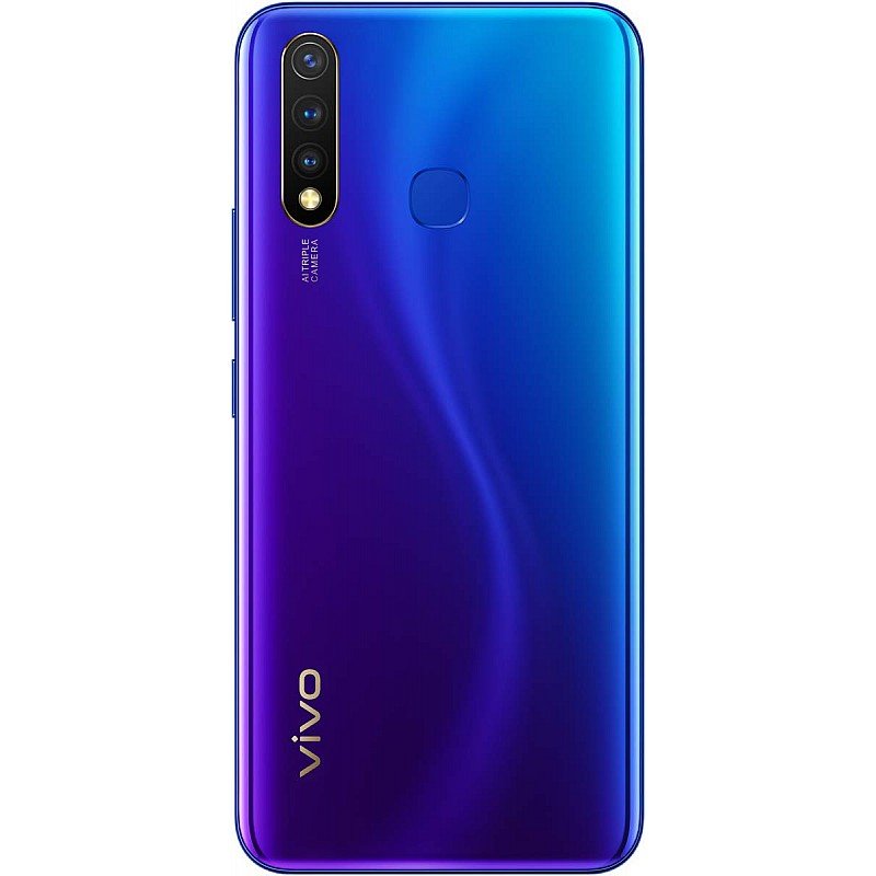 Vivo U20 Blazing Blue, 6GB RAM, 64GB Storage Refurbished