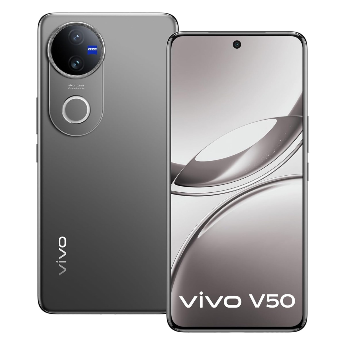 Vivo V50 5G (Titanium Grey, 8GB RAM, 128GB Storage)