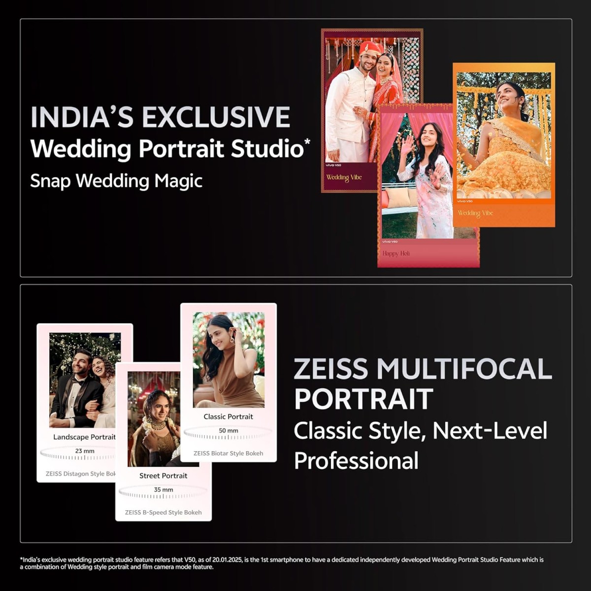 Vivo V50 5G (Titanium Grey, 8GB RAM, 128GB Storage)