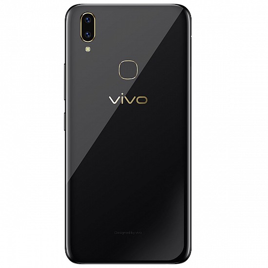 Vivo V9 (Pearl Black-Gold, 4GB RAM, 64GB Storage)  (Refurbished)