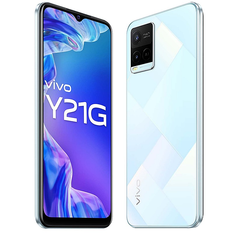 Vivo Y21G (Diamond Glow, 4GB RAM, 64GB ROM) Refurbished 