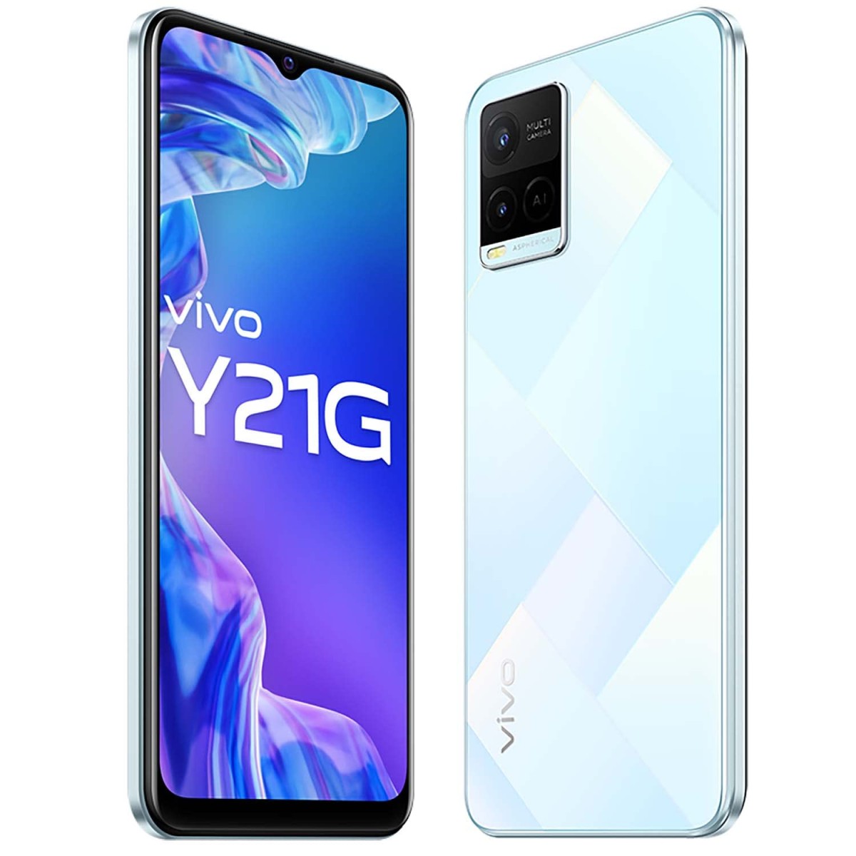 Vivo Y21G (Midnight Blue, 4GB RAM, 64GB ROM) refurbished