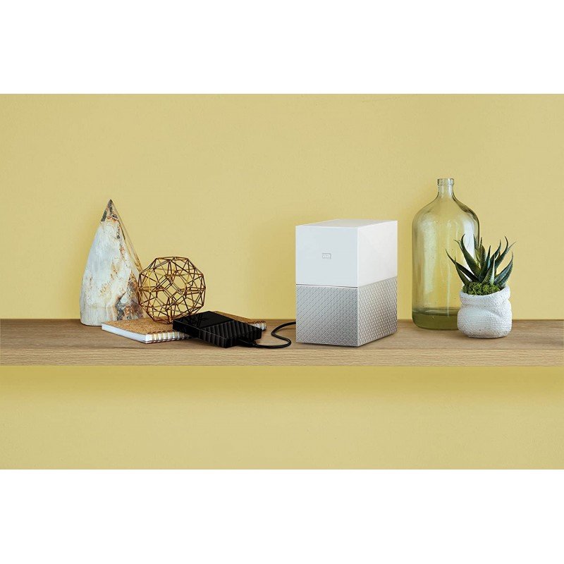 WD My Cloud Home WDBVXC0020HWT-BESN 2TB Network Attached Storage (White) Personal Cloud WD My Cloud Home WDBVXC0020HWT-BESN 2TB Network Attached Storage (White) Personal Cloud