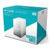 WD My Cloud Home WDBVXC0020HWT-BESN 2TB Network Attached Storage (White) Personal Cloud WD My Cloud Home WDBVXC0020HWT-BESN 2TB Network Attached Storage (White) Personal Cloud