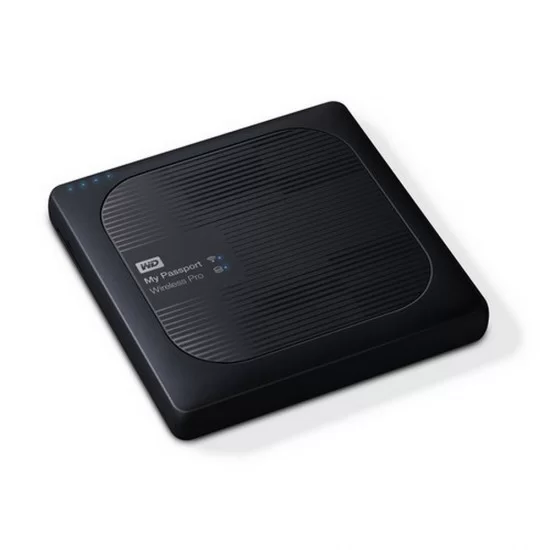 WD My Passport Wireless Pro 1TB Portable External Hard Drive (Black)