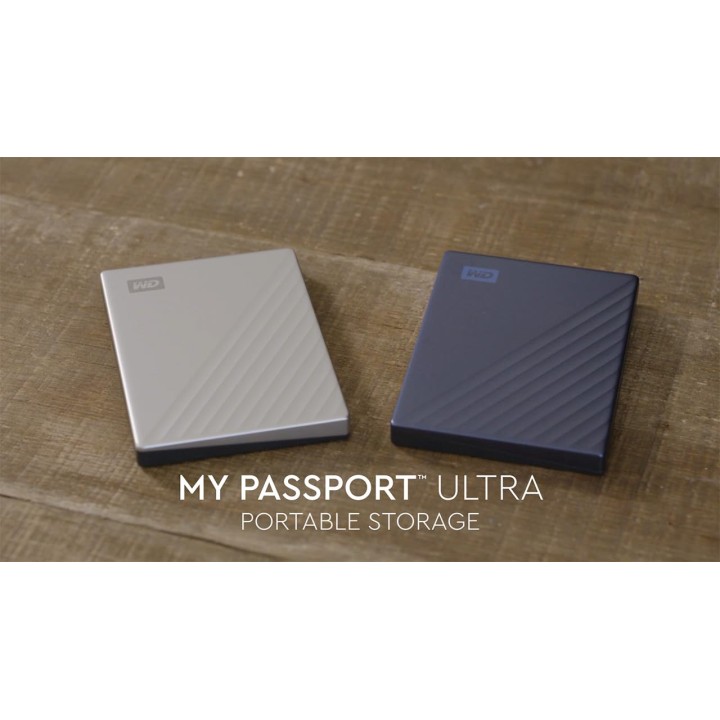 WD Western Digital 4TB My Passport Ultra Portable Hard Disk Metal Drive, USB-C & USB 3.1 with Automatic Backup,Password Protection, Compatible with Windows&Mac, External HDD-Blue WD Western Digital 4TB My Passport Ultra Portable Hard Disk Metal Drive, USB-C & USB 3.1 with Automatic Backup,Password Protection, Compatible with Windows&Mac, External HDD-Blue