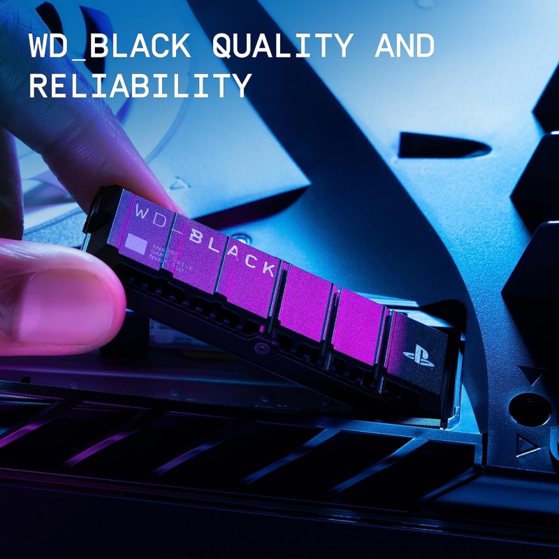 WD_Black SN850P NVMe SSD for PS5 2TB, PCIe Gen 4, Upto 7300MB/s Read, Certified by Sony WD_Black SN850P NVMe SSD for PS5 2TB, PCIe Gen 4, Upto 7300MB/s Read, Certified by Sony