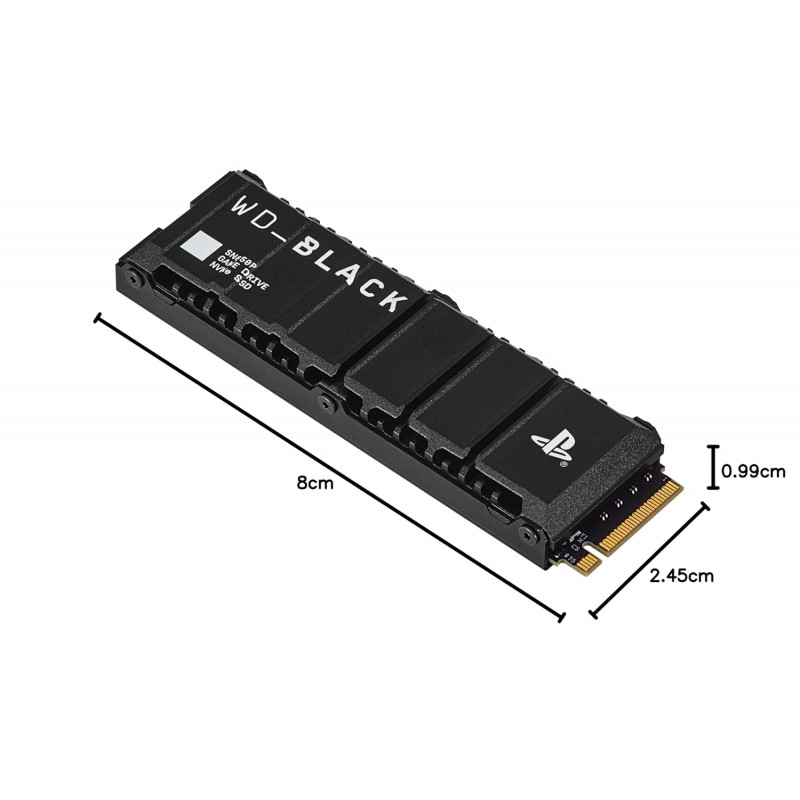 WD_Black SN850P NVMe SSD for PS5 2TB, PCIe Gen 4, Upto 7300MB/s Read, Certified by Sony WD_Black SN850P NVMe SSD for PS5 2TB, PCIe Gen 4, Upto 7300MB/s Read, Certified by Sony