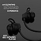 FD EW201 Extra Bass In Ear Wireless Earphones With Mic (Black)