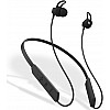 FD EW201 Extra Bass In Ear Wireless Earphones With Mic (Black)