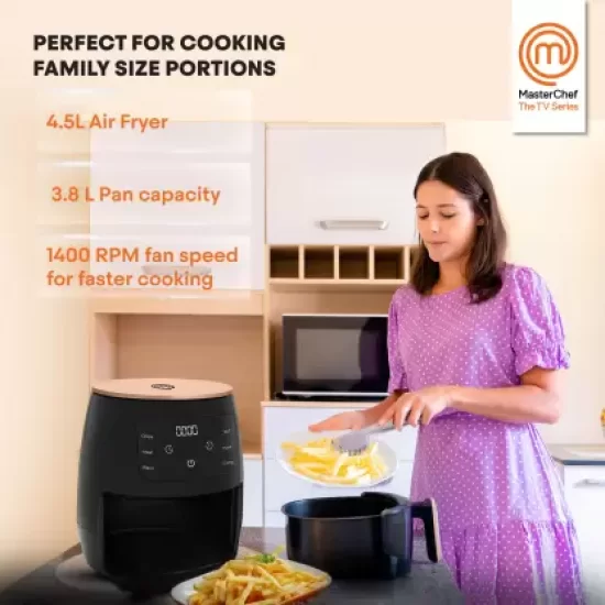 MasterChef NutriKing with Digital Touch Panel Air Fryer (4.5 L)