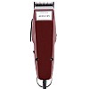 Wahl 01400-0016 Corded Steel Moser Classic Professional Hair Clipper; 0.7-3 mm; Stainless steel Star Blades for precision cutting; Red