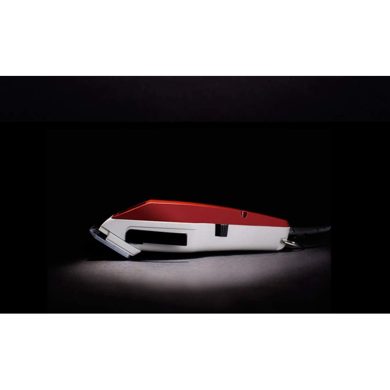 Wahl 01400-0016 Corded Steel Moser Classic Professional Hair Clipper; 0.7-3 mm; Stainless steel Star Blades for precision cutting; Red Wahl 01400-0016 Corded Steel Moser Classic Professional Hair Clipper; 0.7-3 mm; Stainless steel Star Blades for precision cutting; Red