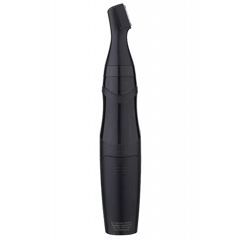 Wahl 5608-524 Cordless Mini Groomsman Grooming 3 in 1 Trimmer; 3 Taatchments: Nose Trimmer Black