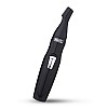 Wahl 5608-524 Cordless Mini Groomsman Grooming 3 in 1 Trimmer; 3 Taatchments: Nose Trimmer Black