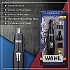 Wahl 5608-524 Cordless Mini Groomsman Grooming 3 in 1 Trimmer; 3 Taatchments: Nose Trimmer Black