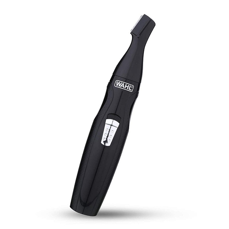 Wahl 5608-524 Cordless Mini Groomsman Grooming 3 in 1 Trimmer; 3 Taatchments: Nose Trimmer Black