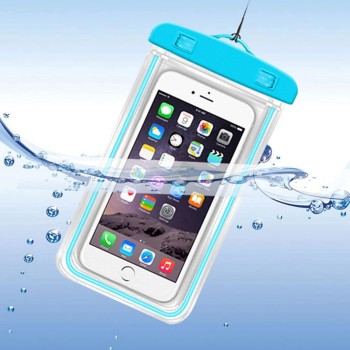 Airtree All Mobile Cover Pouch with Finger Touch Cell Phone case Waterproof Phone Pouch for All Mobile (Pack of 2)