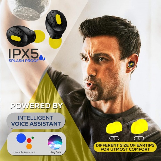 WeCool Moonwalk Mini Earbuds with Magnetic Charging Case IPX5 Wireless Earphones 