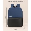 Wesley Milestone 2.0 Casual Waterproof Laptop Backpack/Office Bag/School Bag/College Bag/Travel Backpack (Dimensions:13x18 inches) (Compatible with 39.62cm(15.6inch laptop) 30 L (Blue & black)