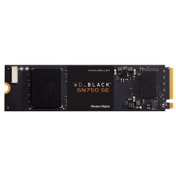 Western Digital Black SN750SE NVMe 500GB PCIe Gen 4 SSD Upto 3600MB/s R 2000MB/s W