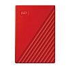 Western Digital WD 2TB USB 3.0 My Passport Portable External Hard Drive Compatible with PC, PS4 & Xbox (Red) - WDBYVG0020BRD-WESN