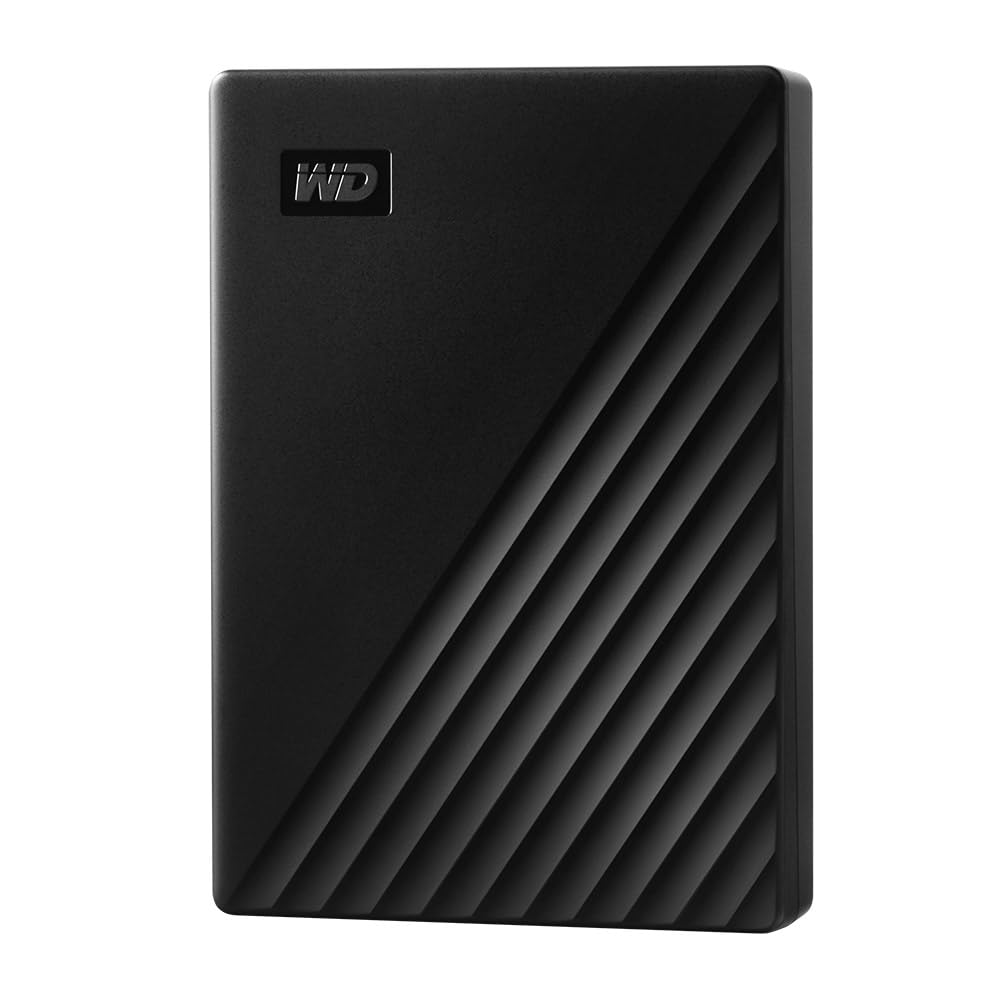 Western Digital WD 5TB My Passport Portable Hard Disk Drive, USB 3.0 with Automatic Backup, 256 Bit AES Hardware Encryption,Password Protection,